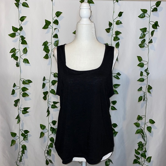 SHEIN | Black Cotton Muscle Tank Top | XL - Picture 1 of 6